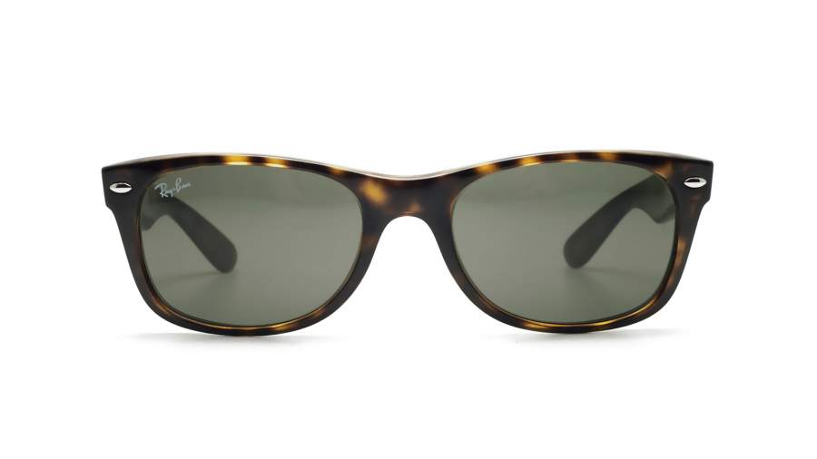 Sunglasses Ray-Ban New Wayfarer Tortoise RB2132 902 52-18 Medium in stock