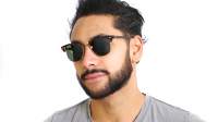 Ray-Ban Clubmaster RB3016 W0366 51-21 Školjka