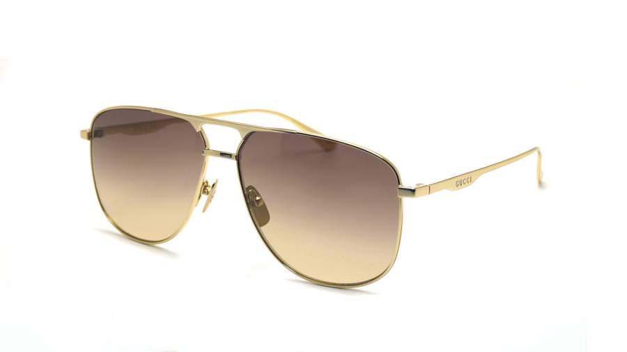 Gucci GG0336S 001 60-13 Gold Large Gradient