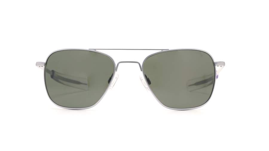 Sonnenbrille Randolph Aviator Chrome Mat Agx AF086 55-20 Medium auf Lager