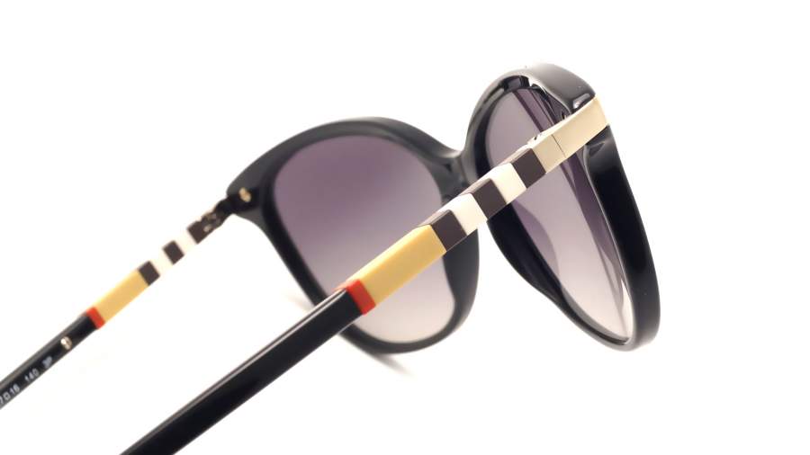 Sunglasses Burberry BE4216 3001/T3 57-16 Black Large Polarized