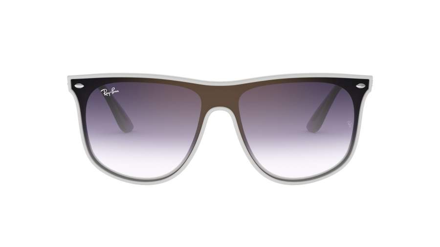 Sunglasses Ray-Ban Blaze Boyfriend White Mat RB4447N 6416/0U 58-18 Medium Gradient in stock