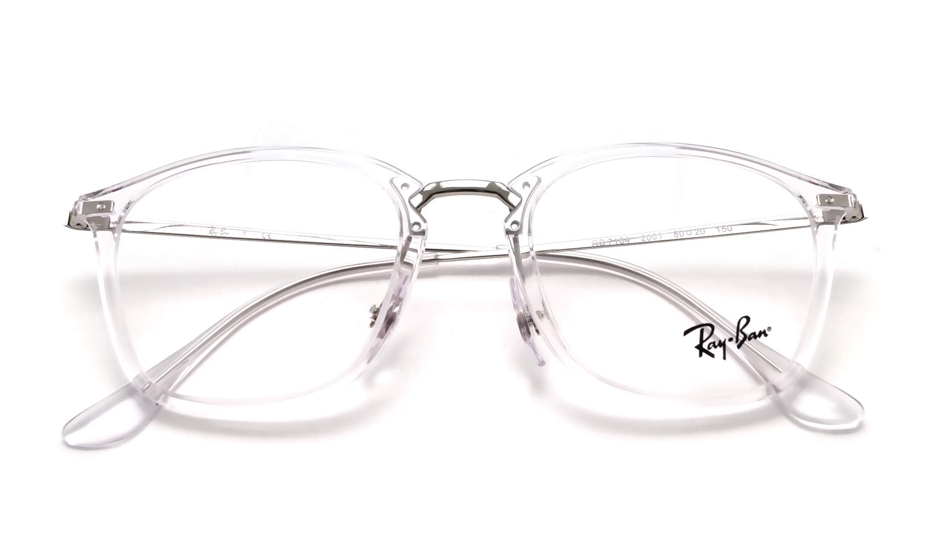 clear frame ray bans