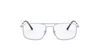 Ray-Ban RX6434 2501 55-18 Silber Large