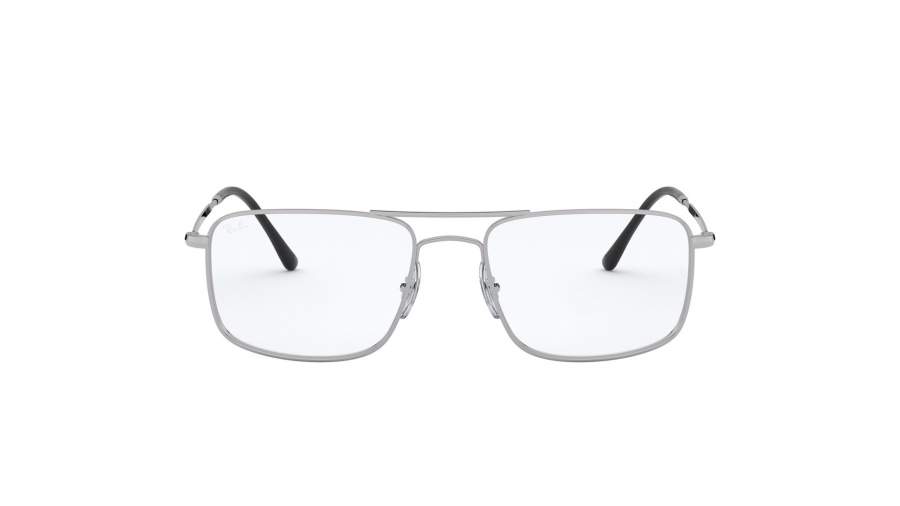 Brille Ray-Ban RX6434 2501 55-18 Silber Large auf Lager