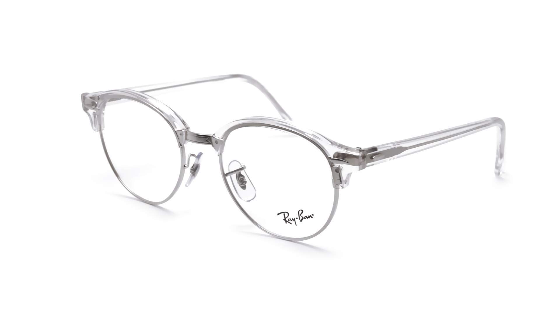 ray ban clubround clear