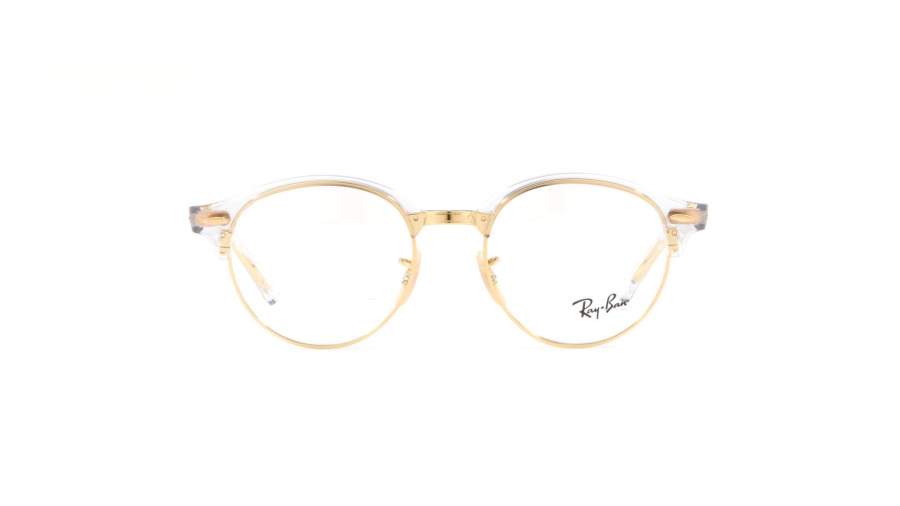 Ray-Ban Clubround Clear RX4246V 5762 47-19 Small in stock