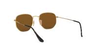 Ray-Ban Hexagonal Flat lenses RB3548N 001/57 51-21 Złoto