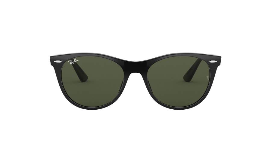 Sunglasses Ray-Ban Wayfarer II Classic Black G15 RB2185 901/31 52-18 Small in stock