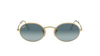 Ray-Ban Oval Gold RB3547 001/3M 54-21 Large Gradient