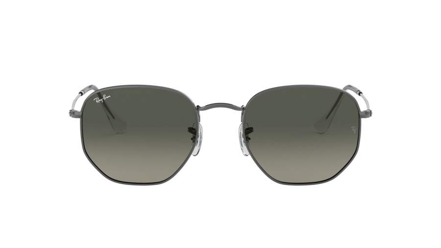Sunglasses Ray-Ban Hexagonal Flat Lenses Black RB3548N 004/71 48-21 Small Gradient in stock