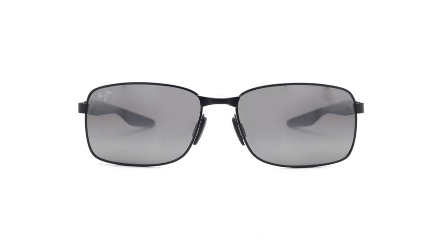Sunglasses Maui Jim Shoal Black Mat Minéral superthin 797-2M 57-17 Medium Polarized Gradient Flash in stock