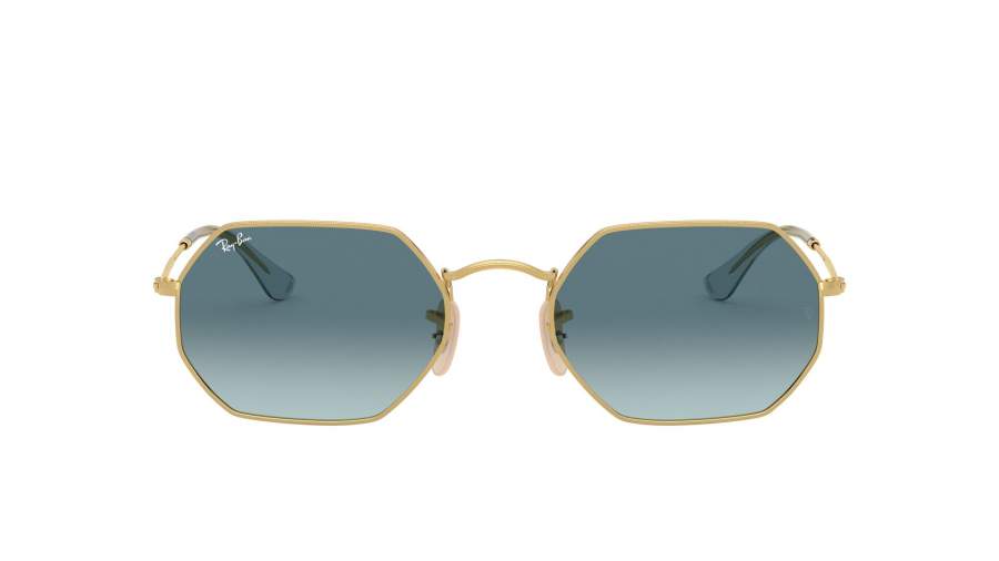 Sunglasses Ray-Ban Octagonal Gold RB3556N 9123/3M 53-21 Medium Gradient in stock