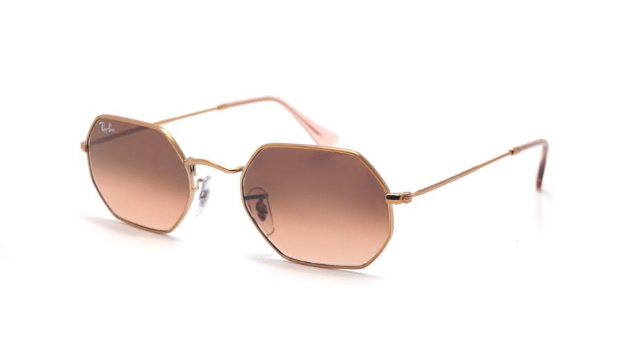 Sunglasses Ray-Ban Octagonal Bronze RB3556N 9069/A5 53-21 Gradient 