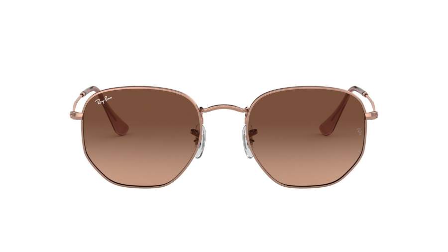 Sunglasses Ray-Ban Hexagonal Flat Lenses Bronze RB3548N 9069/A5 51-21 Medium Gradient in stock
