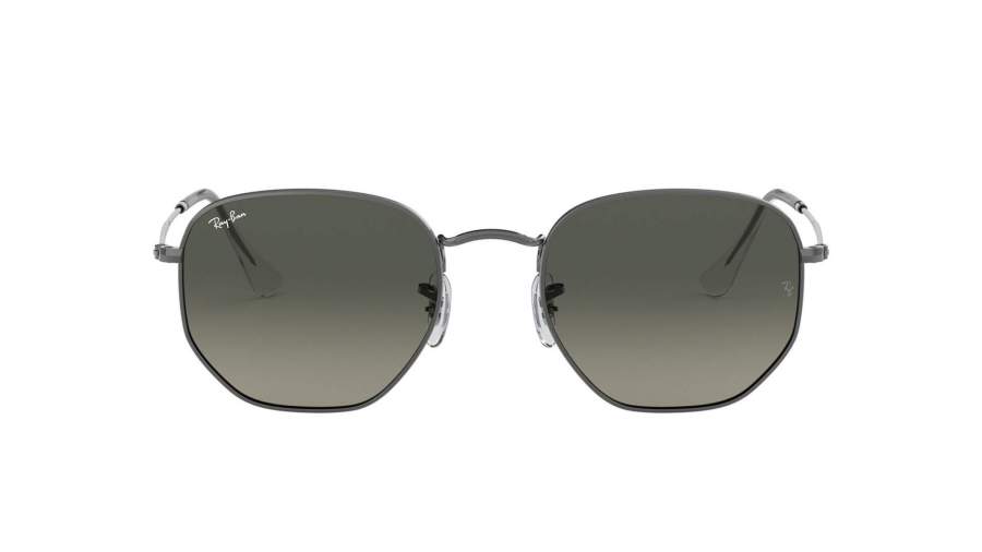 Sunglasses Ray-Ban Hexagonal Flat Lenses Black RB3548N 004/71 51-21 Medium in stock