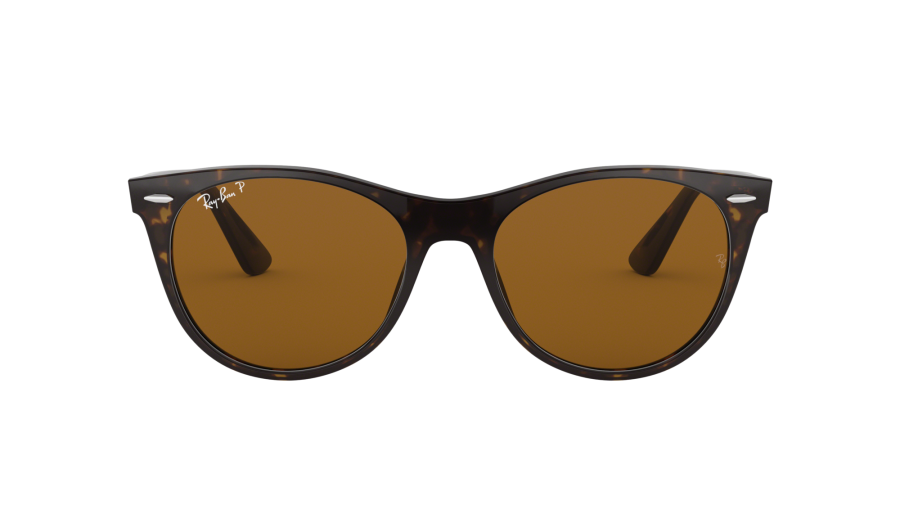 Sunglasses Ray-Ban Wayfarer II Tortoise B15 RB2185 902/57 52-18 Small Polarized in stock