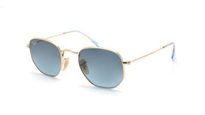 Ray-Ban Hexagonal Flat lenses RB3548N 9123/3M 51-21 Ouro