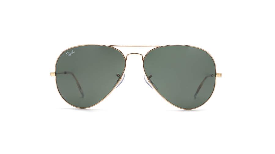 Sunglasses Ray-Ban Aviator Gold G-15 RB3025 001 62-14 Large in stock
