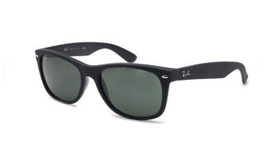 Sunglasses Ray-Ban New Wayfarer Black Mat G-15 RB2132 6462/31 58-18 Large in stock