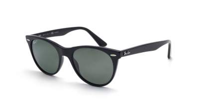 Sonnenbrille Ray-Ban Wayfarer II Schwarz G15 RB2185 901/58 55-18 Medium Polarized auf Lager