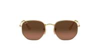 Ray-Ban Hexagonal Flat lenses RB3548N 9124/43 51-21 Złoto
