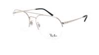 Ray-Ban RX6444 RB6444 2501 53-18 Silber Mittel