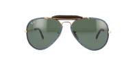 Ray-Ban Outdoorsman Craft Blue G-15 RB3422Q 9194/31 58-14 Large in stock