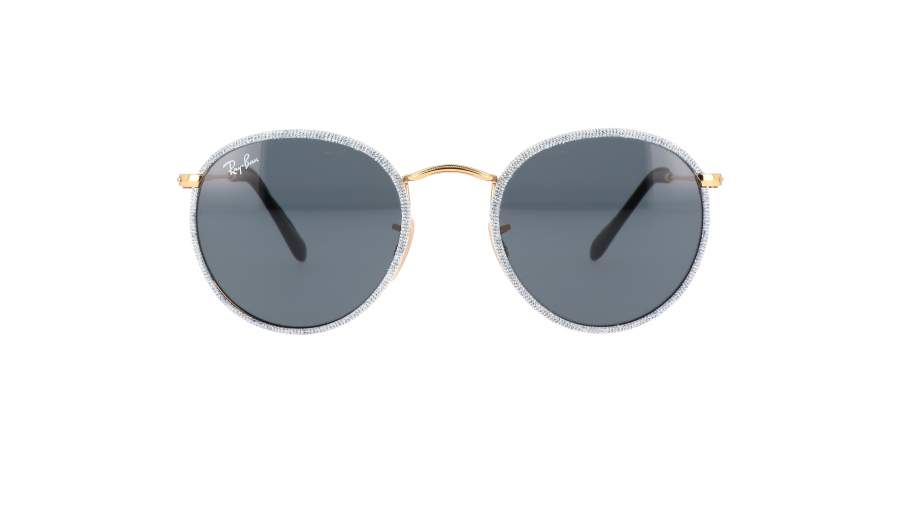 Sunglasses Ray-Ban Round Craft Blue Matte RB3475Q 9193/R5 50-21 Medium in stock