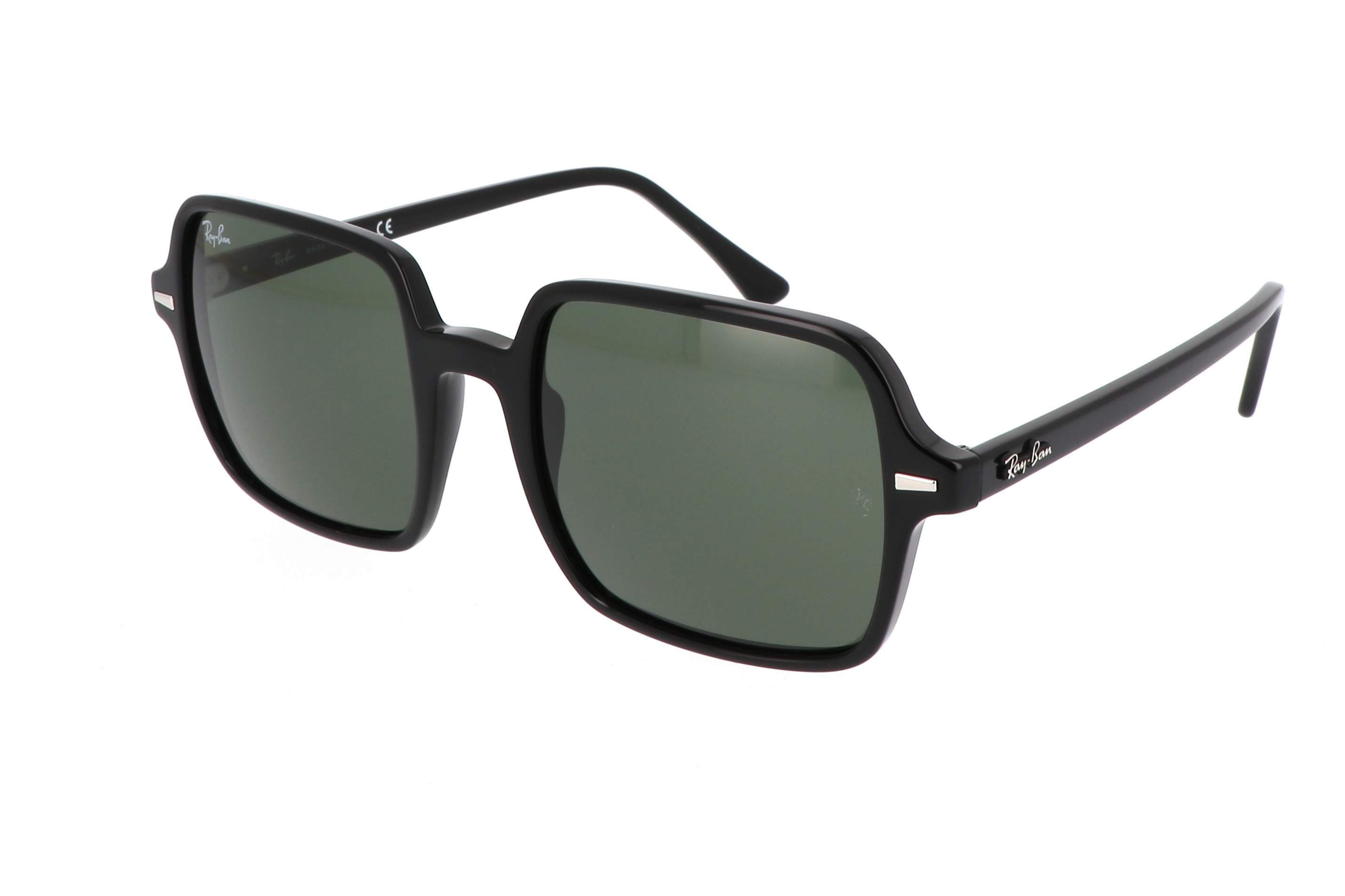 ray ban black square sunglasses