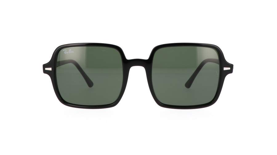 Ray-Ban Square II Black G-15 RB1973 901/31 53-20 Large in stock