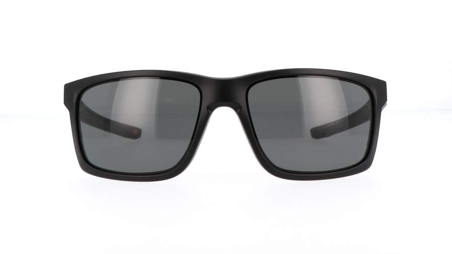 Sonnenbrille Oakley Mainlink xl Schwarz Matt Prizm OO9264 41 61-17 Breit Verspiegelte Gläser auf Lager