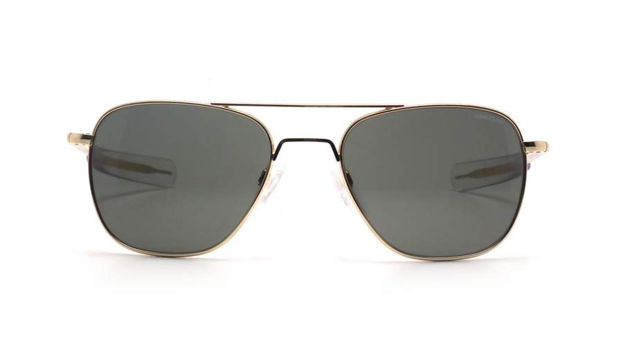 Sunglasses Randolph Aviator Gold AF105 58-20 Large in stock