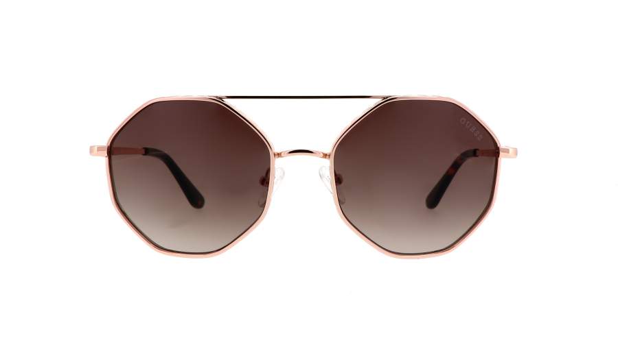 Sunglasses Guess GU7636 33F 55-19 Gold Large Gradient in stock