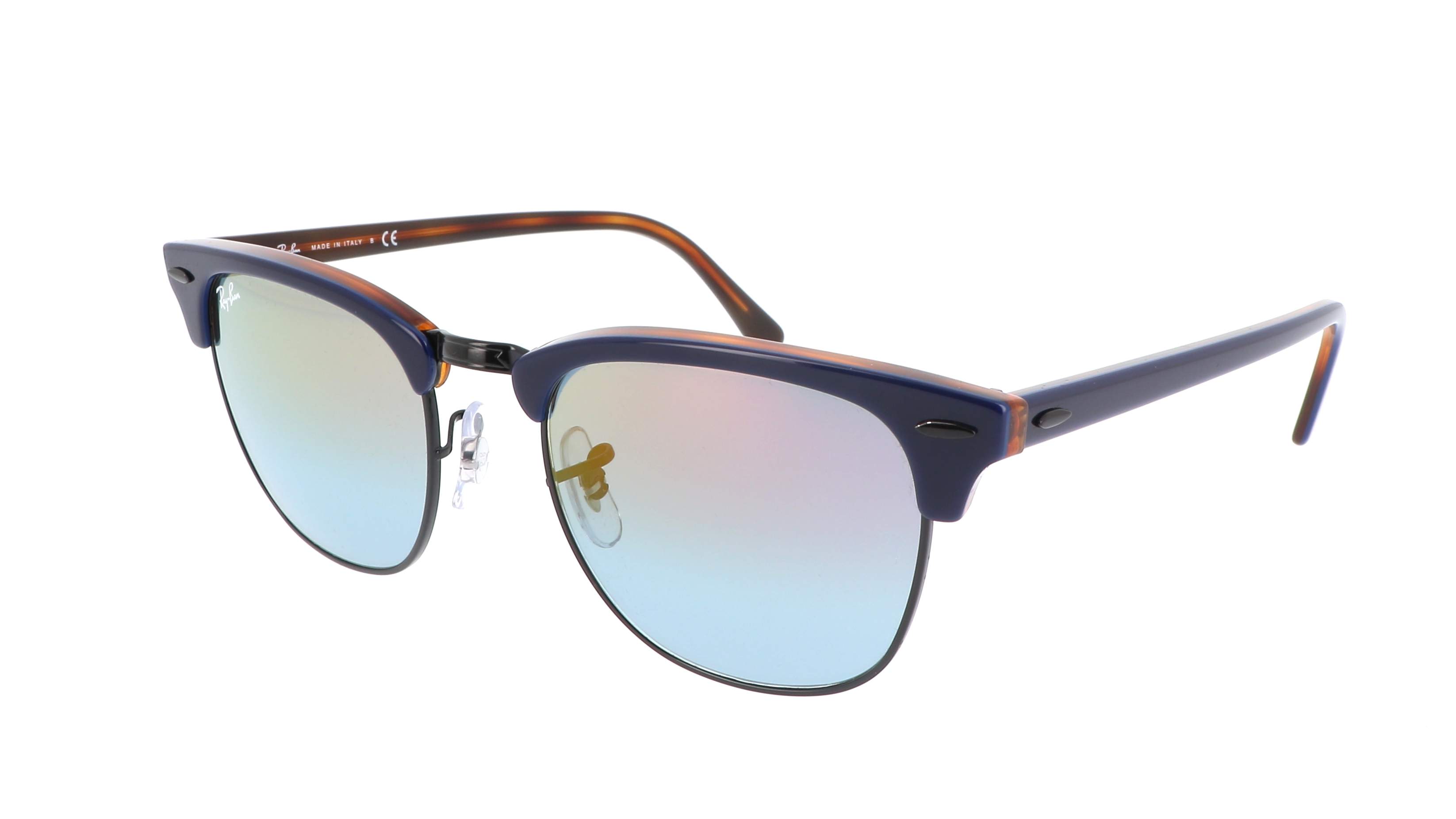 Ray Ban Clubmaster Gradient Blue Rb3016 1278 T6 51 21 Visiofactory