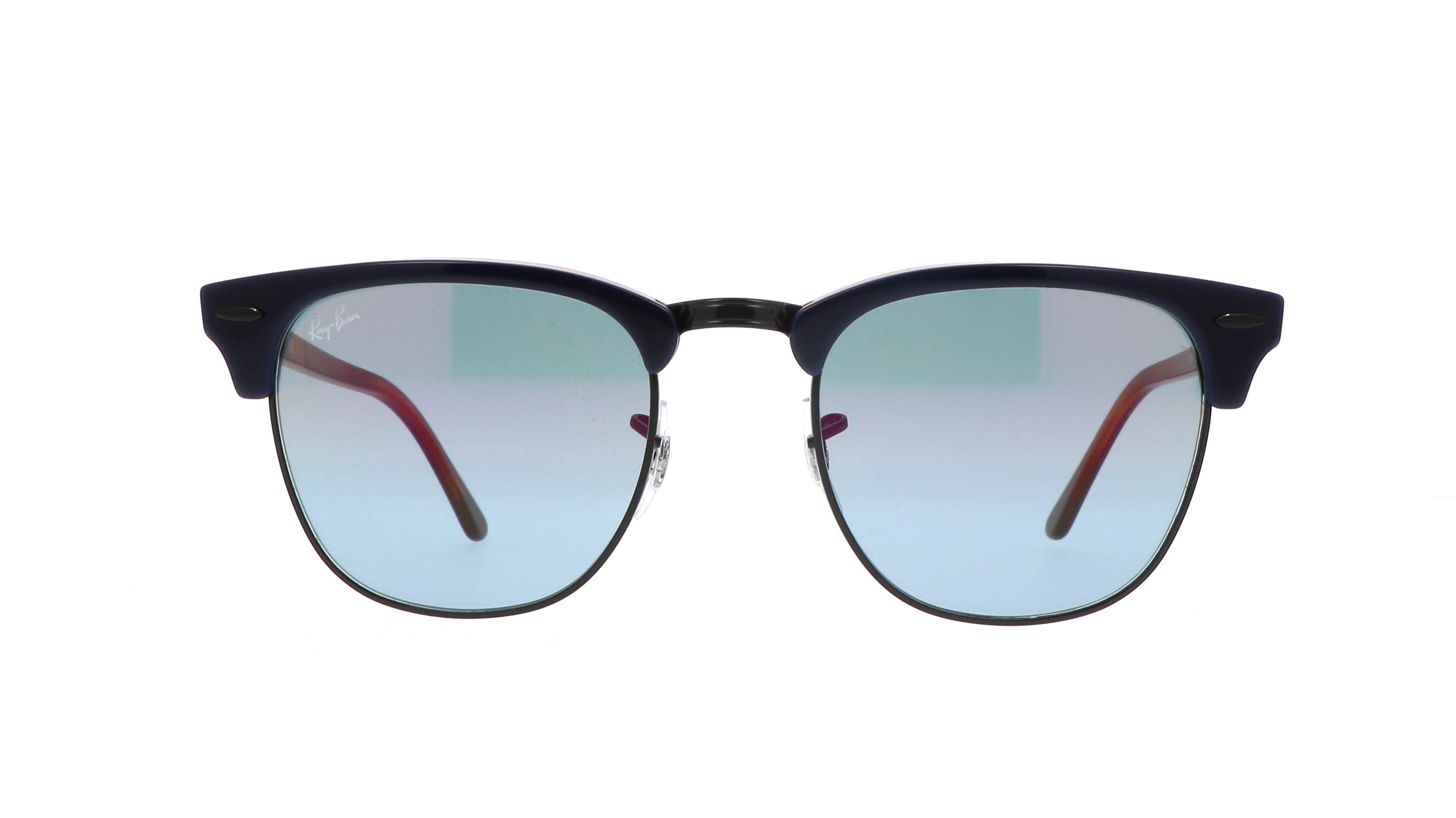 Ray Ban Clubmaster Gradient Blue Rb3016 1278 T6 51 21 Visiofactory