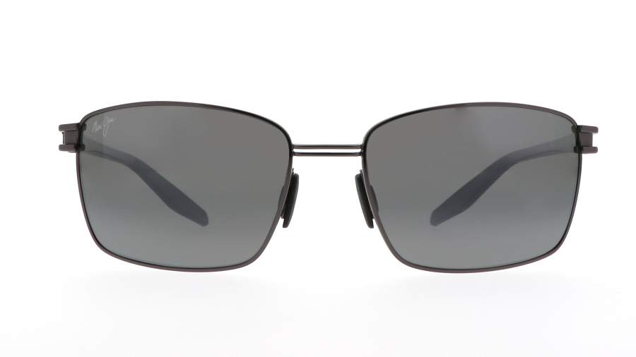 Sunglasses Maui Jim Cove Park Grey Super thin glass 531-02D 60-19 Large Polarized Gradient Mirror in stock
