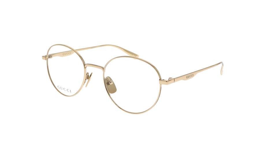 Eyeglasses Gucci GG0337O 001 51-20 Gold Medium