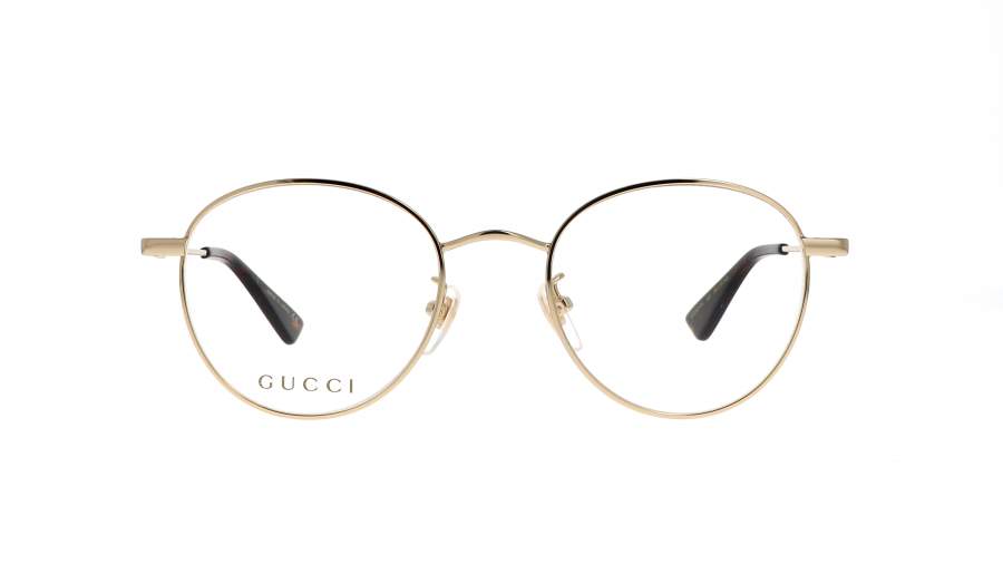 Eyeglasses Gucci GG0607OK 001 50-20 Gold Medium in stock