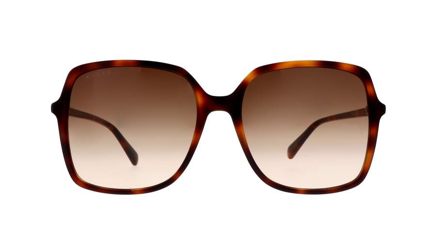 Sunglasses Gucci GG0544S 002 57-18 Tortoise Large Gradient in stock