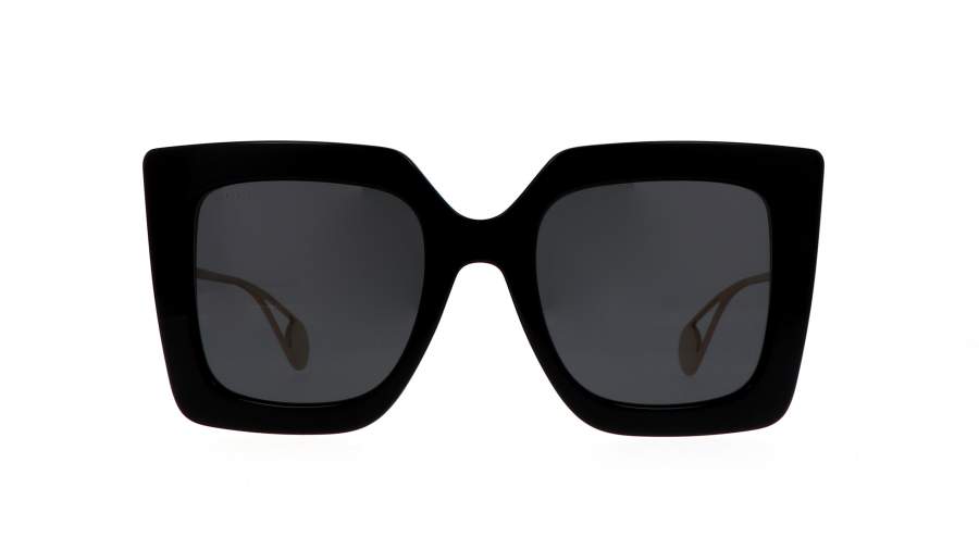 Sonnenbrille Gucci GG0435S 001 51-22 Schwarz Breit auf Lager