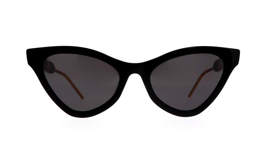Sonnenbrille Gucci GG0597S 001 55-20 Schwarz Breit auf Lager