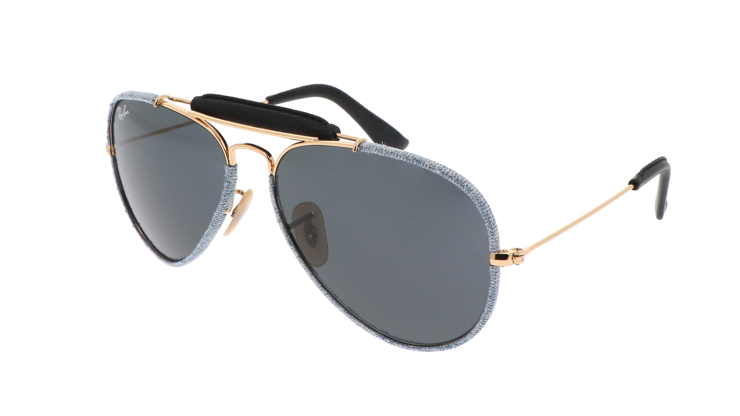 Sunglasses Ray-Ban Outdoorsman Craft Blue Matte RB3422Q 9193/R5 58-14 ...