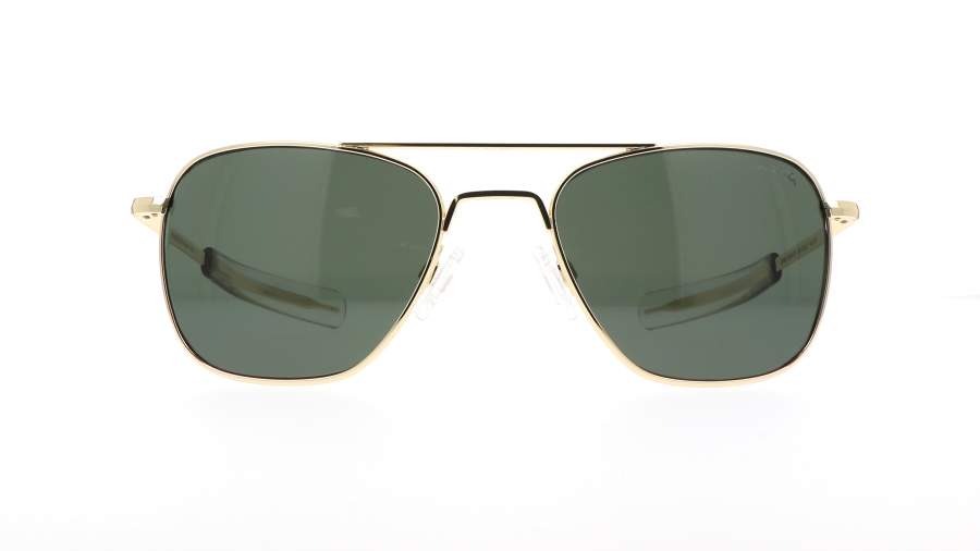 Sunglasses Randolph Aviator 23K Gold Gold Agx AF009 52-20 Small Polarized in stock