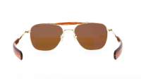 Randolph Aviator ii 23k gold AT001 55-20 Ouro