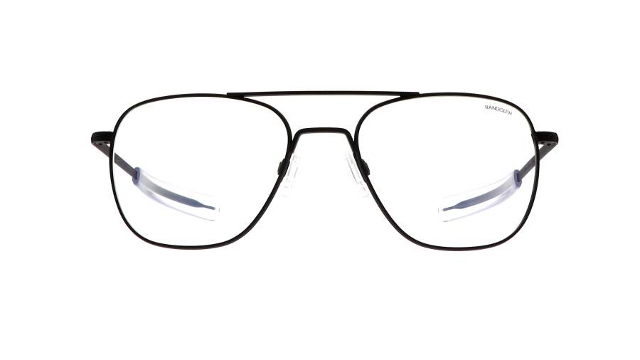 Eyeglasses Randolph Aviator rx Black Matte AF190 55-20 Medium in stock