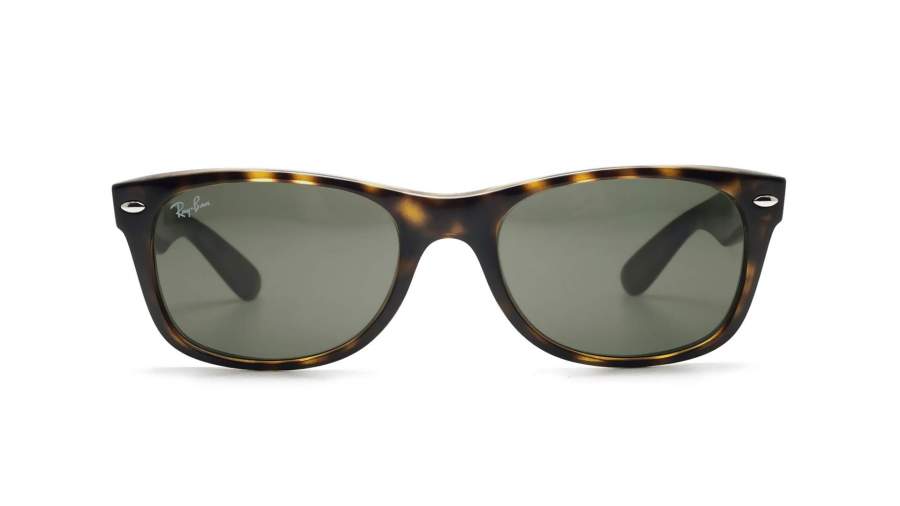 Sunglasses Ray-Ban New Wayfarer Tortoise G-15 RB2132 902 58-18 Large in stock
