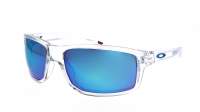 Oakley Gibston Transparent Prizm Sapphire Iridium OO9449 04 60-17 Medium Miroirs