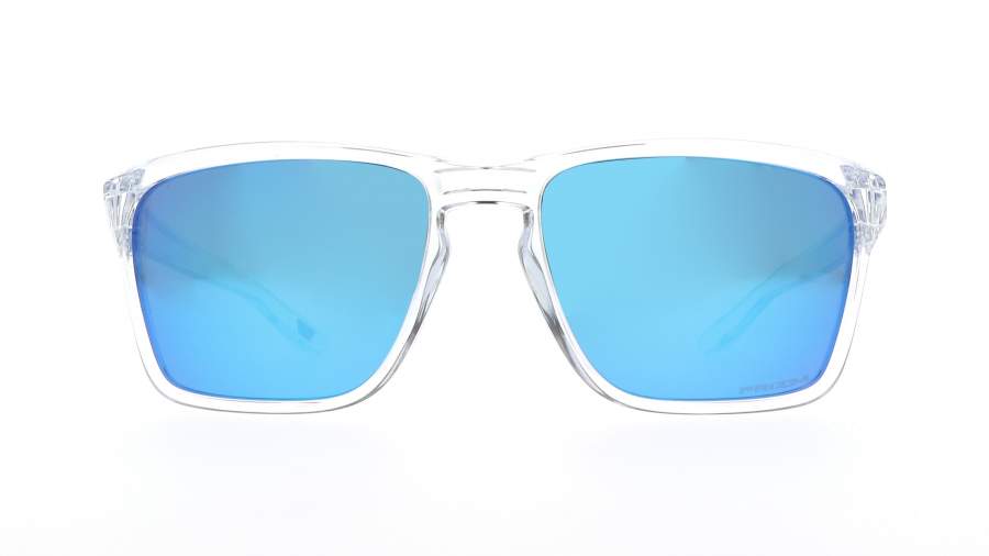 Sonnenbrille Oakley Sylas Transparent Prizm Sapphire Iridium OO9448 04 57-17 Mittel auf Lager