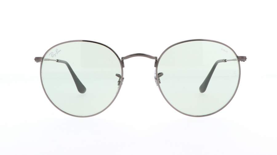 Ray-Ban Round Metal Grey Evolve RB3447 004/T1 53-21 Large in stock